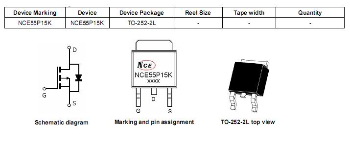 mos管 nce55p15k